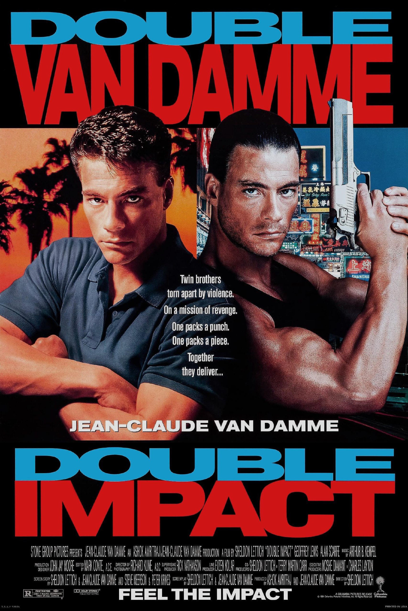 Double Impact movie poster